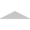 Ekena Millwork Peaked Cap Smooth Architectural Grade PVC Pediment, 64"W x 17"H x 2"P (Pitch 6/12) PEDPS064X170PKC00 - alternate 5